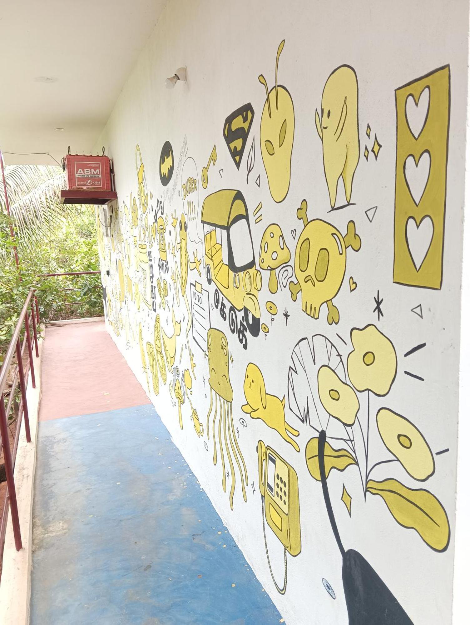 Hotel Travellers Crib Auroville Exterior foto